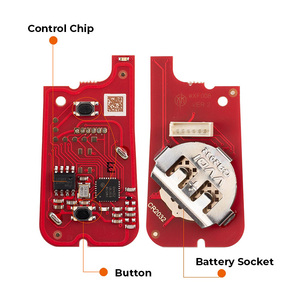 XHORSE XKTO21EN Telecomando Universale di 2a Generazione a 2 Pulsanti, Versione Inglese, Sostituisce le <span class=keywords><strong>Chiavi</strong></span> Auto XKTO01EN - Product Image 3