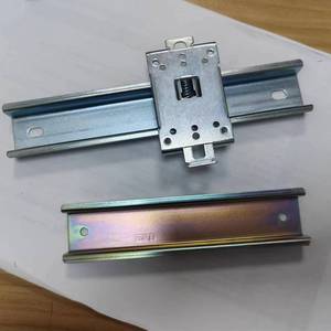 <span class=keywords><strong>Rail</strong></span> <span class=keywords><strong>de</strong></span> montage fixe pratique pour l'installation <span class=keywords><strong>de</strong></span> composants électroniques, <span class=keywords><strong>rail</strong></span> léger DIN en <span class=keywords><strong>acier</strong></span> à faible teneur en carbone, épaisseur 1,5 mm pour - Product Image 2