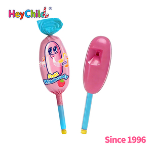 Bonbons en gros, étiquette privée personnalisée, bonbons fruités colorés, sucettes savoureuses avec fonction sifflet, collations sucrées, bonbons pour enfants, jouets ODM - Product Image 6