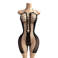 Vêtements de danse en tissu résille avec bikini tenues de danseuse en maille Costumes sexy exotiques ELITES Fashion