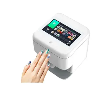 नाखून प्रिंटर छोटे नियंत्रण वाईफ़ाई स्वत: स्मार्ट 3d कला डिजाइन उंगली नाखून मुद्रण मशीन घर में इस्तेमाल के लिए