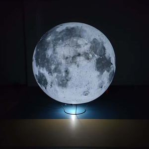 Pantalla de PVC de 5m, modelo de <span class=keywords><strong>Luna</strong></span> LED, publicidad, inflables, decoraciones para fiestas, globos de bolas para <span class=keywords><strong>Luna</strong></span> Tierra, tema de <span class=keywords><strong>luna</strong></span> <span class=keywords><strong>llena</strong></span> - Product Image 5