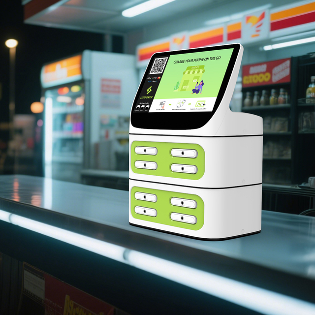 Lita Mobile Power Bank Kiosk Charging Station with Screen Vending Machine Easy to Rent and Return Suitable for Commercial