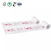 Préimpression personnalisée des billets de cinéma préimpression du rouleau de papier thermique papier thermique ATM 57x50 papier thermique 57mm 50mm imprimé au dos