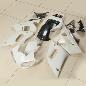 Kit Carene in ABS XINMATUO, Set Carrozzeria <span class=keywords><strong>Non</strong></span> Verniciato per Yamaha YZF-R6 1998-2002 YZFR6, Parti Moto XF-4062-W - Product Image 2