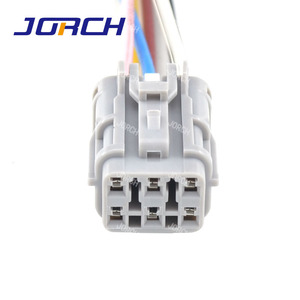Ket Swp 6 Manier Zwarte Vrouwelijke Behuizing Waterdichte Auto Kabelboom Connector MG610335-5 DJ7061Y-2-21 - Product Image 3