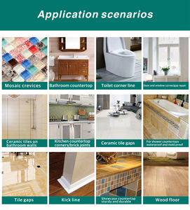 Remplisseur de <span class=keywords><strong>joint</strong></span> étanche de coulis de <span class=keywords><strong>carrelage</strong></span> époxy flexible pour mur, sol, cuisine, carreaux de céramique, application facile dans la construction - Product Image 6