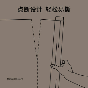 Beans Oil Proof Sticker Rectangle Transparent Static Electricity Wall Protection Film For Kitchen Stove - Product Image 4