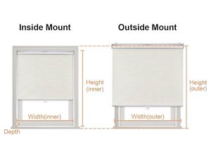 Cửa sổ lớn màu 100% mất điện không dây Hướng dẫn sử dụng con lăn mù ngày và đêm cửa sổ mù lọc ánh sáng Con lăn bóng râm - Product Image 2