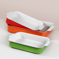 Loyang Panggang Anti Lengket Stainless Steel Warna-Warni - Loyang 3 Lapis, Tahan Lama untuk Dapur, Prasmanan, Restoran & Katering