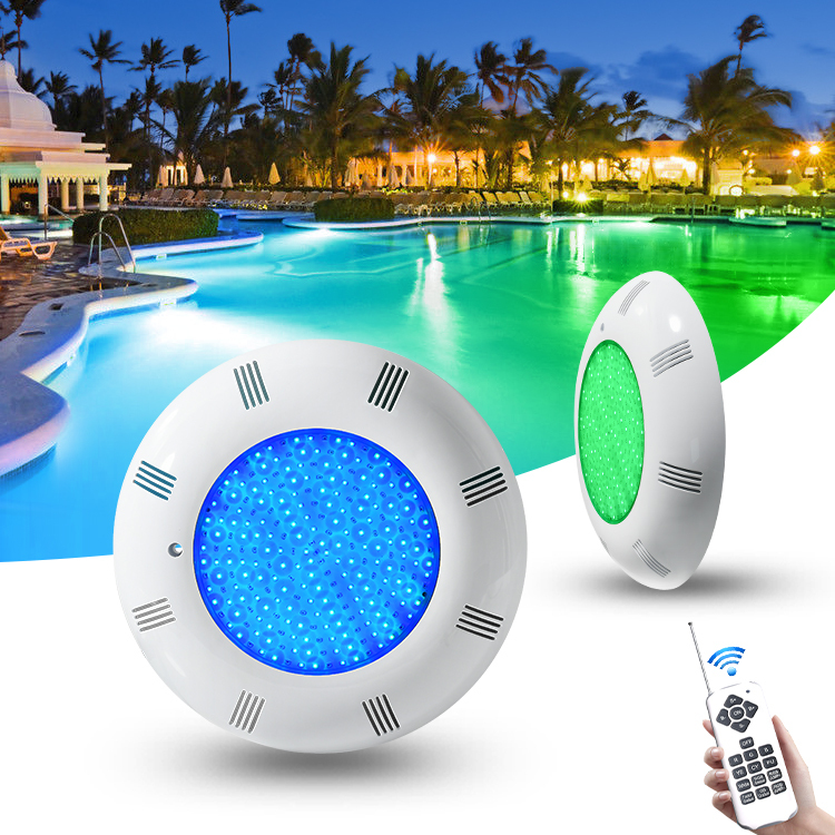 IP68 Waterproof 35W LED Pool Lights PC Resin-Filled Wall Mounted Underwater Thickness for Swimming Pools
