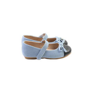 พื้นยางกันลื่นสำหรับเด็กหนังผูกเชือกสำหรับเด็กผู้หญิงแฟชั่นงานปาร์ตี้ฤดูใบไม้ผลิฤดูร้อนสีผสมกันลื่น - Product Image 3