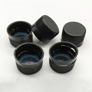 28MM <b>Cap</b> Vented Thread Design PP <b>Plastic</b> <b>Cap</b> TPE Silicone Inside for Carbonated Drinks - Product Image 4