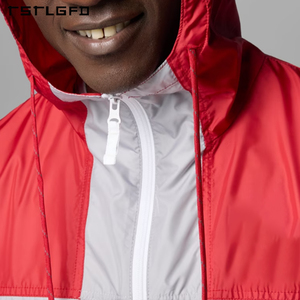 Chaqueta Cortavientos Resistente para Hombre, de Secado Rápido, Resistente a Desgarros, Plegable, con Bloques de Color, para Senderismo, Informal y Funcional - Product Image 5