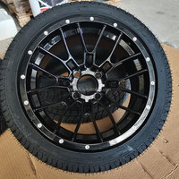 Roues et pneus de chariot de golf de 14 pouces en gros d'usine 205/30-14 pneus de VTT
