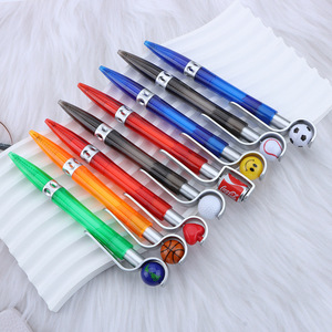 Custom Football Basketball <strong>Globe</strong> <strong>Golf</strong> Ballpoint Pen Love Pen Smiling Face <strong>Ball</strong> Pen Plastic Expression Pen for Office School - Product Image 4