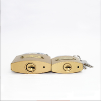 Verrou de cadenas en laiton peint, 10 pièces, 20mm-75mm, vente directe depuis l'usine