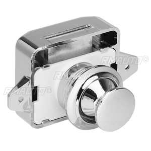 10 unidades de cerraduras de botón a presión para caravanas, autocaravanas, barcos, armarios, cajones y puertas de muebles, herrajes - Product Image 3