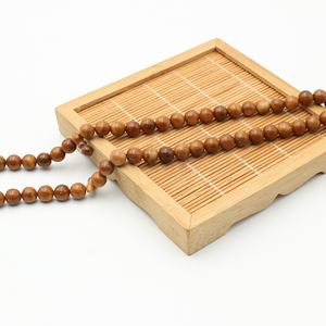 2024 exportación caliente decoración musulmana regalos de vacaciones collar oración 7mm Kuka madera 99 cuentas islámica Tasbih - Product Image 5