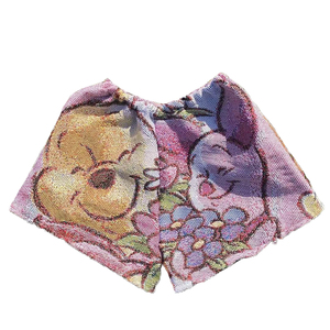 Produttore all'Ingrosso di Pantaloncini Personalizzati in Tessuto Jacquard Misto Policotone con Motivi Cartoon, Stile Hip Hop con Elastico in Vita - Product Image 6