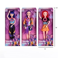 Poupée en plastique articulée de 11 pouces K-Witch Girl Group, thème Lumière et Musique, pour les 4-6 ans, fabriquée en Corée du Sud
