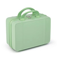 Valise pour enfants, sac de voyage étanche avec fermeture éclair, trousse de toilette, étui de transport, emballage personnalisé, mini valise vintage en ABS, écologique, grande capacité