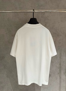 เสื้อยืดผู้ชายคอโอ แขนสั้น ทรงหลวม พิมพ์ลายตัวอักษร ระบายอากาศได้ดี สวมใส่สบาย ผลิตจากผ้าฝ้าย 100% เหมาะสำหรับธุรกิจดรอปชิปปิ้ง - Product Image 2
