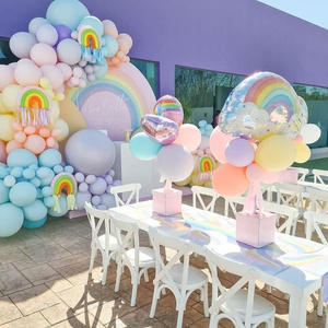 Giá Thấp Bàn Ăn Đặt Kid Trẻ Em Xếp Chồng Nhỏ Thiết Kế Nóng Bowknot Tiffany Trẻ Em Sinh Nhật Đảng Ghế - Product Image 2