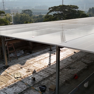 Supports de montage modulaires Zn-Al-Mg pour panneaux solaires BIPV, étanches, pour photovoltaïque intégré au bâtiment, sans soudure, installation rapide - Product Image 2
