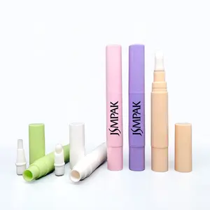 Groothandel Nieuwe Goedkope 2Ml 3Ml 6Ml Unieke Mini Lege Paars Wit Zwart Roze Lipgloss Tubes Grote Borstel Klik Lipgloss Pen