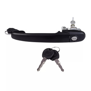Manija de puerta delantera derecha Volkswagen 6N0837207 con llaves para reemplazo o reparación - Product Image 1