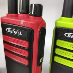 Redell Portable UHF <span class=keywords><strong>Radio</strong></span> bidirectionnelle talkie-walkie 20km longue portée avec écran rouge vert jaune noir équipement de garde de sécurité - Product Image 5
