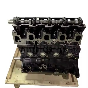 Gran oferta, motor diésel de alta calidad, motor japonés de 5L, bloque <span class=keywords><strong>corto</strong></span> de 4 cilindros para camioneta <span class=keywords><strong>Toyota</strong></span> <span class=keywords><strong>Land</strong></span> <span class=keywords><strong>Cruiser</strong></span> Prado, 2017 - Product Image 1