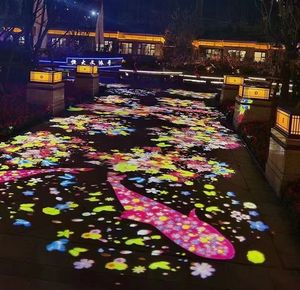 <span class=keywords><strong>Proyector</strong></span> <span class=keywords><strong>LED</strong></span> Profesional de 650W para Uso en Exteriores, Decoración Navideña, Escaparates, Iluminación Arquitectónica, IP65, Logotipo Personalizado - Product Image 5