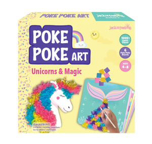 Poke trong nghệ thuật cho trẻ em-Kỳ lân, nàng tiên cá, công chúa, đồ chơi cho cô gái món quà tuyệt vời cho trẻ em, hoạt động sáng tạo tự làm - Product Image 1