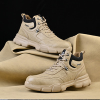 Chaussures de sécurité Goodyear avec embout de protection, bottes de travail en cuir composite, acier, personnalisées, unisexes, OEM, personnalisées, anti-américaines, ISO