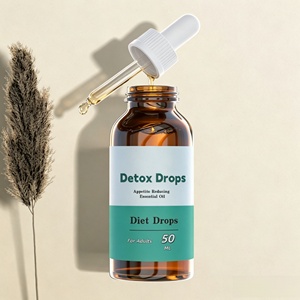 Gotas <span class=keywords><strong>Diet</strong></span>éticas de Aceite Esencial para Reducir el Apetito, Veganas y Naturales, de Marca Privada, 50 ml, Recomendadas para Adultos y Adolescentes - Product Image 2