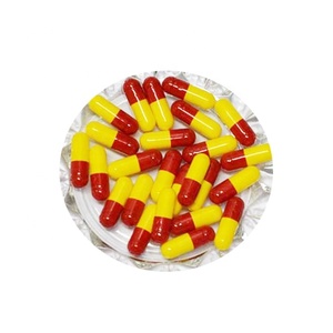 Boş sert jelatin kırmızı ve sarı kapsüller - Product Image 4