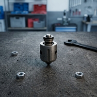 Premium SIEMENS Fuel Delivery Valve High Precision For Injection Pump Diesel Engine Stainless Steel 18x18x35mm