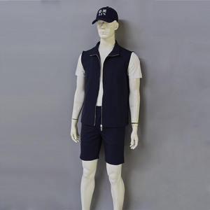 عالية الجودة شعار مخصص بلا أكمام الذكور العادية تناسب جيليه صدرية عكسها سترة بالجملة الرجال بوديدفير - Product Image 3