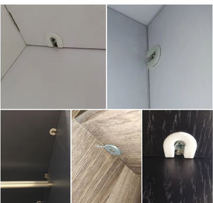 ריהוט ארון חומרה זווית תיקון מדפים סוגריים backets אחסון לדפוק מחבר ותמיכה מדפים - Product Image 2