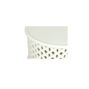 Table basse ronde moderne en bois massif avec étagère de rangement pour meubles de salon à la maison - Product Image 3