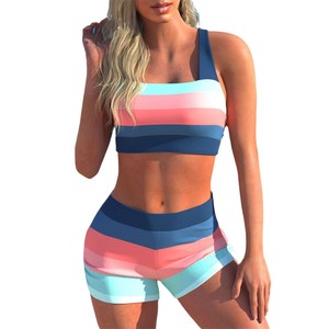 Nouveau <span class=keywords><strong>maillot</strong></span> <span class=keywords><strong>de</strong></span> <span class=keywords><strong>bain</strong></span> bikini à séchage rapide en mousseline unie <span class=keywords><strong>grande</strong></span> <span class=keywords><strong>taille</strong></span> pour <span class=keywords><strong>femme</strong></span>, short <span class=keywords><strong>de</strong></span> plage à coupe plate, vêtements pour <span class=keywords><strong>femme</strong></span> - Product Image 5