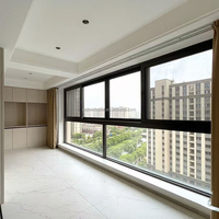 Ventanas Corredizas IBY 110, Ventana de Aluminio con Rotura de Puente Térmico, Resistente al Viento y al Agua, Insonorizada, Aislamiento Térmico, Energy Star