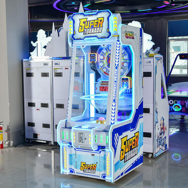 Mechanical-rides-for-sale Popular Video Game Coin-operated Arcade Game Children's Ball Gift Rewards Machine Metal English
