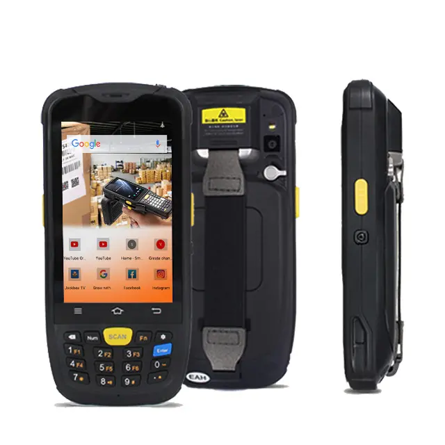 Industrielle Pda 1d 2d Android Hands canner Barcode Preis Robustes Smartphone Uhf Rfid Gent In und Out Warehouse Pda Qr Scanner