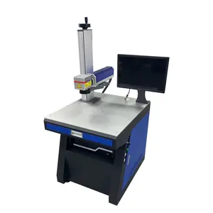 Máquina de impresión láser de fibra, 20W, 30W, 50W, máquina de grabado de logotipos, efecto de impresión clara