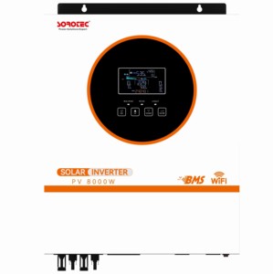 Convertisseur d'énergie <span class=keywords><strong>solaire</strong></span> hybride hors réseau/sur réseau SOROTEC REVO VM II PRO Series 1.6~10KW avec contrôleur <span class=keywords><strong>solaire</strong></span> MPPT 90A - Product Image 2