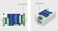 Module convertisseur Taidacent 10/12 bits AD multi-canaux 4-20 mA 0-5 V 0-10 V PLC analogique E/S vers RS485 Modbus RTU TCP