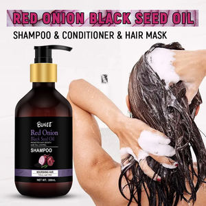 Venta al por mayor natural orgánico anti pérdida de cabello biotina Dht bloqueador crecimiento del cabello champú y acondicionador conjunto de suero tratamiento de pérdida de cabello - Product Image 5